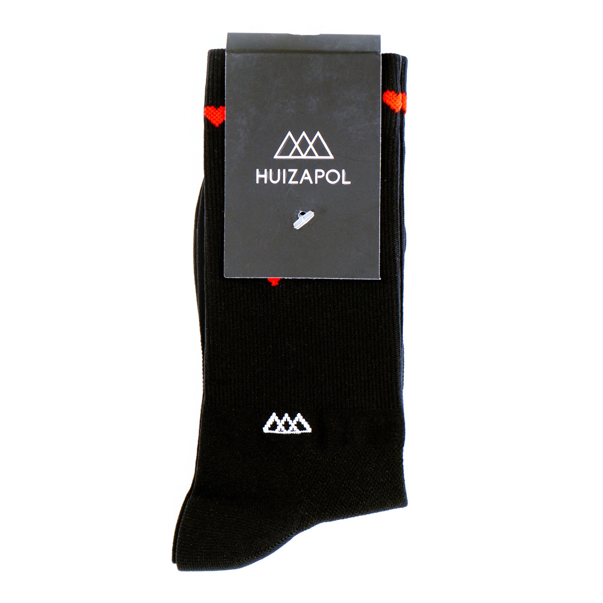 Socks 2Heart Negro Rojo